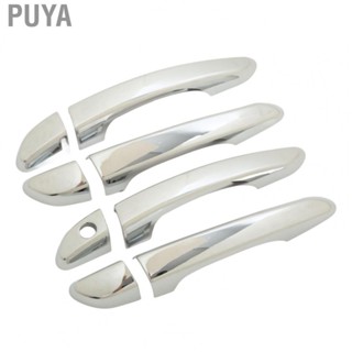 Puya Exterior Door Handle Cover  Exterior Door Handle Decoration Outside  for Left Hand Driving Car