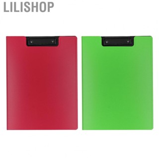 Lilishop Plastic Storage Clipboard  A4 Clipboard Folder Metal   for Home