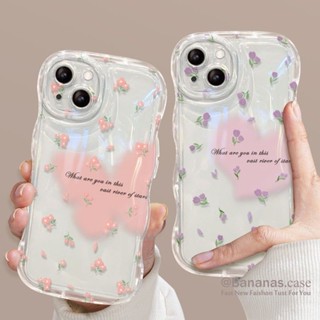 เคสโทรศัพท์มือถือแบบนิ่ม ใส ลายดอกไม้ ผีเสื้อ สําหรับ iPhone 14 Plus 14 13 12 11 Pro Max X Xr Xs Max 7 8 Plus SE2020