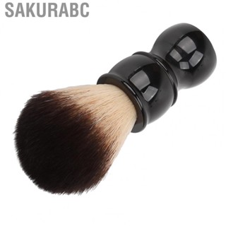 Sakurabc Men Shaving Brush  Salon Shaving Brush Ergonomic Safe Elegant Resin Handle  for Home Hotel