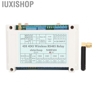 Iuxishop Relay Module  5 Parameters Setting 426-508.5MHz 4DI 4DO with for Home Automation