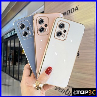 เคส Poco F5 Poco X4 GT X5 Pro 5G X5 5G X3 Pro X3 NFC M3 Pro 5G เคสโทรศัพท์มือถือแฟชั่น ขอบตรง สําหรับ ZB