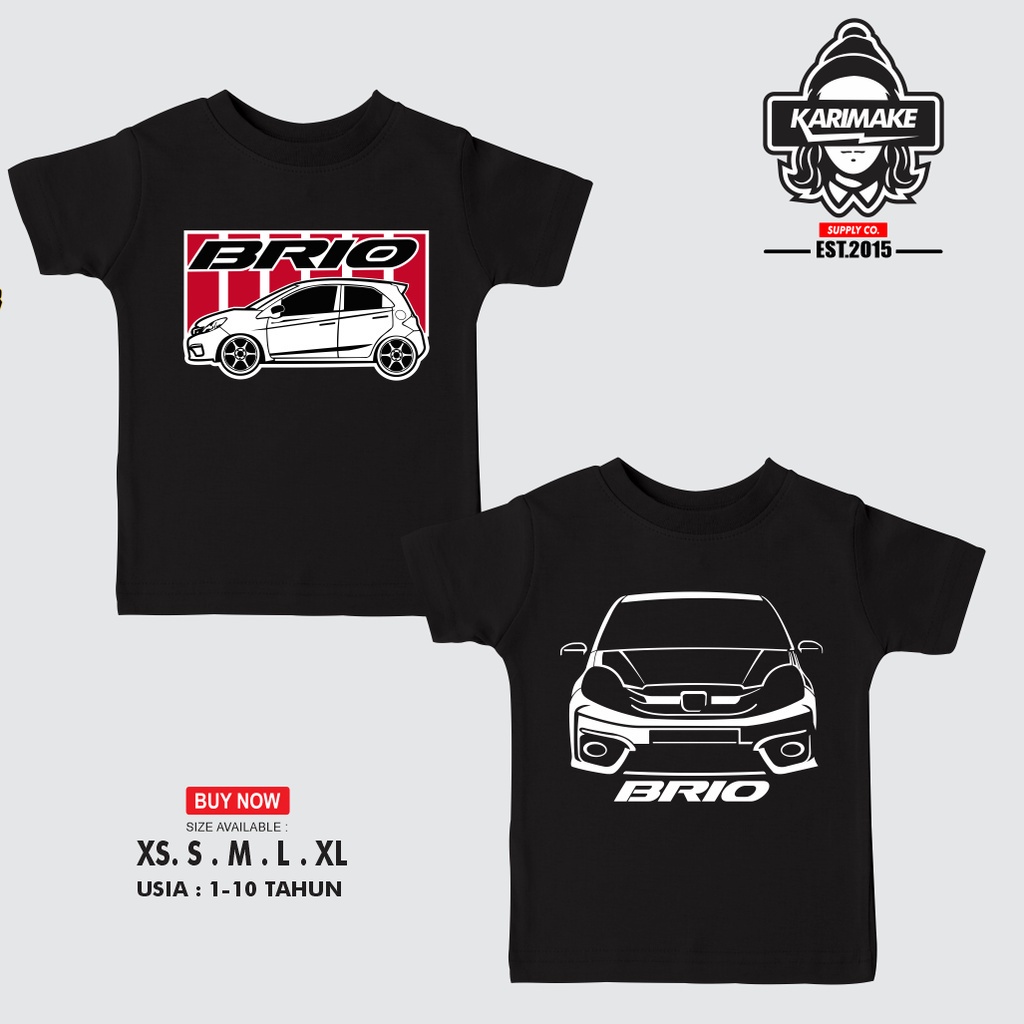 K T-Shirt Honda Brio Facelift T-Shirt Automotive T-Shirt_07