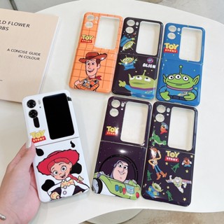 เคสโทรศัพท์มือถือ แบบนิ่ม ป้องกันกระแทก ลายการ์ตูน Toy story น่ารัก พร้อมจี้โซ่คล้อง สําหรับ Oppo Find N2