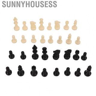 Sunnyhousess Chess Pieces  Wear Resistant Chess Pieces Only  for Schools for Picnic Camping