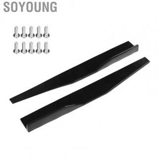 Soyoung Universal Rear Side Skirt  ABS  Scratch 2PCS Car Body Styling Side Skirt Fashionable  for SUV