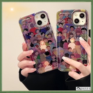 เคสโทรศัพท์มือถือ TPU นิ่ม กันกระแทก ปิดด้านหลัง เรืองแสง สําหรับ เคสไอโฟน14 Pro Max 13 12 Pro Max iPhone 11 XR X XS 7 8 Plus for Couple Women Men