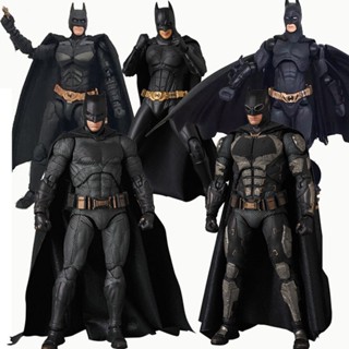 โมเดลฟิกเกอร์ Justice League SHF MAF Dark Batman REVOLTECH MAFEX The Dark Knight ขยับได้ ของเล่นสําหรับเด็ก