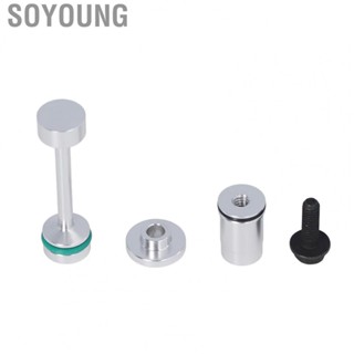 Soyoung Oil Tube Hold Down Kit O  Seal Oil Diverter Barbell Galley Plug Kit for LS Engines 4.8L 5.3L 6.0L 6.2L