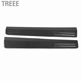 Treee 2Pcs Prepreg Dry Carbon Fiber Door Sill Plain Weave  Scratch Door Sill For Ferrari 458 Italia Spider Speciale 2010 to 2015