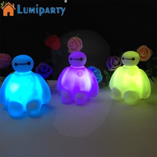 Lumiparty โคมไฟ LED รูปการ์ตูนน่ารัก เปลี่ยนสีได้ 7 สี สําหรับตกแต่งห้องนอนเด็ก