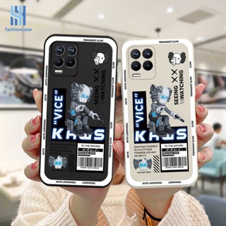 เคสโทรศัพท์มือถือแบบนิ่ม TPU กันรอยเลนส์กล้อง ลาย KAWS สําหรับ Realme C21Y C31 C35 C11 2021 C15 C21 C25 C20 C3 C12 C2 C25S 5S 5 5S 5i C17 7i C1 C25Y C2 C3i