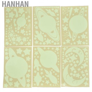 Hanhan Star Wall Decal  Luminous  Paper Material for Living Room