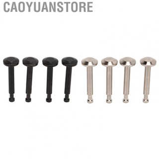 Caoyuanstore Shock Absorber Pin Kit  Standard Size 4Pcs 1in Steel Shock Absorber Pin Set Easy To Install Strong  for 1/7 Car