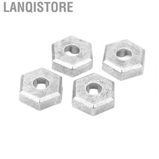 Lanqistore 1/16 RC Hex Coupler  Zinc Alloy RC Hex Coupler Flexibly Silver  for RC Car Upgrade