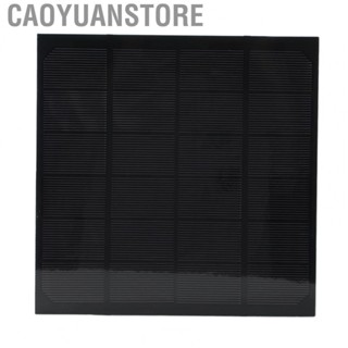 Caoyuanstore Solar Panel Portable Monocrystalline Silicon DIY Solar Charging Panel 6V 4.5W Class A Photovoltaic Panel 165x165MM Solar