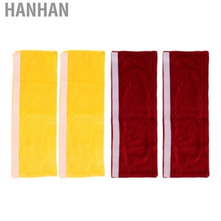 Hanhan Door Handle Covers  Excellent Decorations  Handle  Golden Flannelette  for Bar