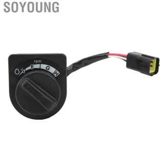 Soyoung 14725311  Impact Proof Throttle  Switch Easy To Install 5 Pin  Aging  for Excavator