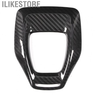 Ilikestore Center Console Gear Shift Panel Cover Carbon Fiber Fit for Alfa Romeo Giulia / Stelvio 2020 Gear Shift Cover Car Interior Decor
