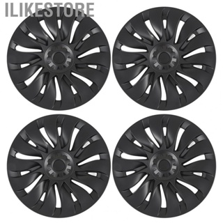 Ilikestore Wheel Hub Cover Trim  Matte Black Wheel Fully Wrap Rim High Strength 19in Strong Stylish  for Model Y