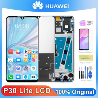 อะไหล่หน้าจอดิจิทัล LCD P30 Lite สําหรับ HUAWEI P30 Lite MAR-LX1 LX2 LX3 L00 Marie-L21 L22 L01