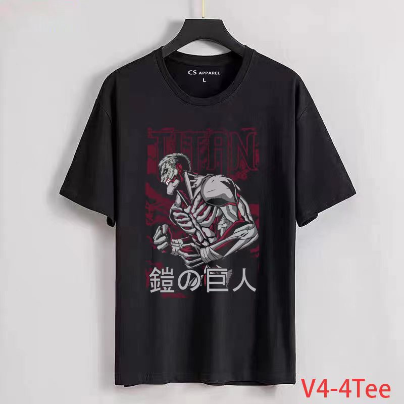 ขายร้อน1  Fashion T-Shirt Anime Shirt Black Tee_09