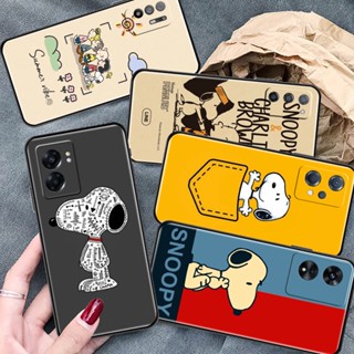 เคสโทรศัพท์มือถือซิลิโคน TPU กันกระแทก ลายการ์ตูน Snoopy Charlie Brown มีลายด้านข้าง สําหรับ OPPO A7 A5S A12 A12S A11S A33 A11 A9 A5 2020 A12E A15 A15S A16 A32 A53 A53S A36 A76 A96 A52 A72 A92 4G