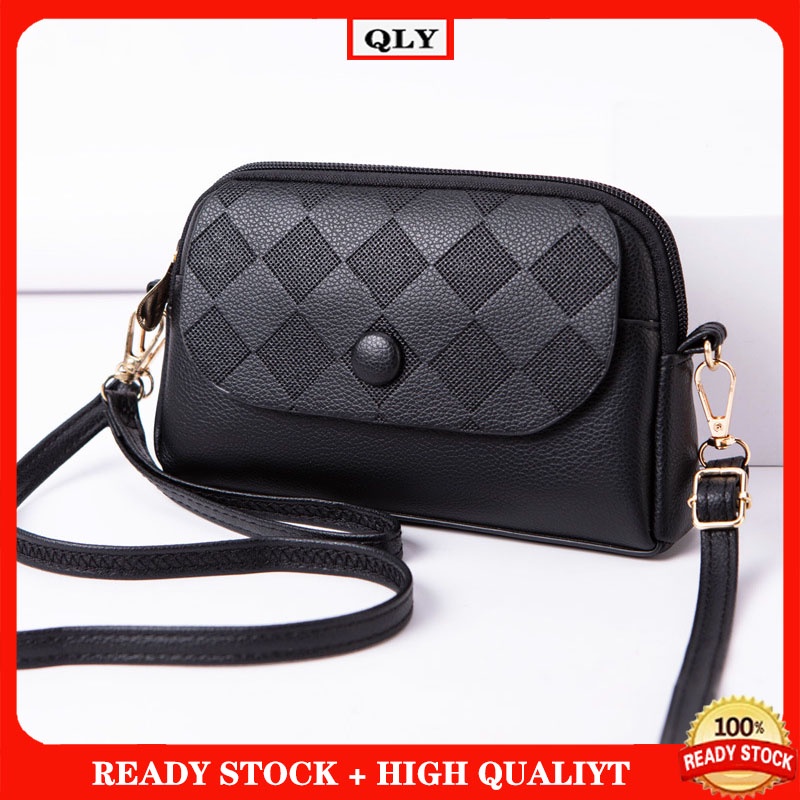 ใหม่ กระเป๋าคลัทช์ ใส่โทรศัพท์มือถือ ขนาดเล็ก อเนกประสงค์ สําหรับผู้หญิง