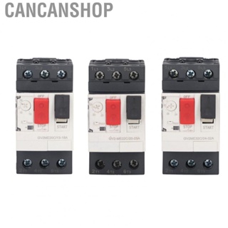 Cancanshop Circuit Breaker  Safe Overload Protection  Circuit Breaker 6KV 3P Quick Response AC 690V 35mm Guide Rail Installation  for Equipment