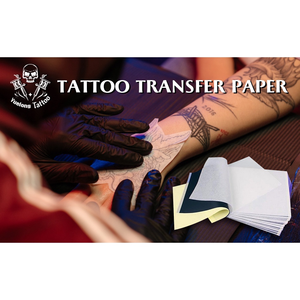 แผ่นกระดาษลอกลายสักคาร์บอน ขนาด A4 สําหรับสัก 30 50 100 แผ่น - รูปที่ 5