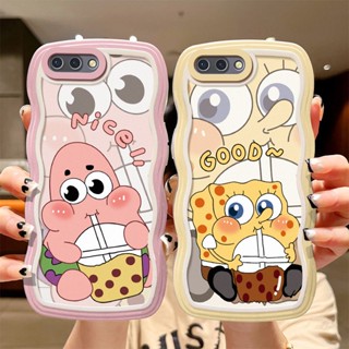 เคส Oppo A3s เคส Oppo A12e เคสโทรศัพท์การ์ตูนน่ารัก Tpu เคสนิ่ม กรอบคลื่น เคสโทรศัพท์ใส