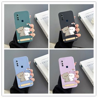 เคส vivo y11 เคส vivo y12 เคสซิลิโคน ลายแมว สําหรับ vivo y15 เคส vivo y17 เคส vivo y12 เคส vivo u10 y11