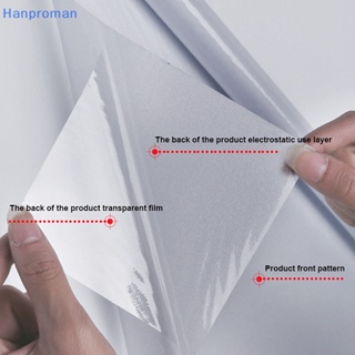 Hanproman&gt; สติกเกอร์ฟิล์มไวนิล เนื้อแมตต์ มีกาวในตัว เพื่อความเป็นส่วนตัว สีดําด้าน สําหรับติดตกแต่งกระจก หน้าต่าง บ้าน สํานักงาน