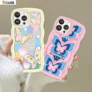 เคสโทรศัพท์มือถือ แบบนิ่ม ลายผีเสื้อ สําหรับ Redmi A2 A1 Redmi Note 12 Pro Note 11 Note11S Redmi 10 10C 10A 9C 9A 9T Note10 Note9 Note8 Poco M5S M3 Pro X3 NFC