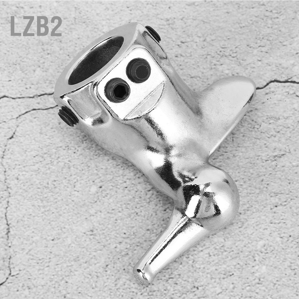 LZB2 30 มม.รถจักรยานยนต์รถเหล็กยางเปลี่ยน Mount Demount อุปกรณ์เสริมหัวเป็ดพร้อมแผ่นยาง 3 แผ่น