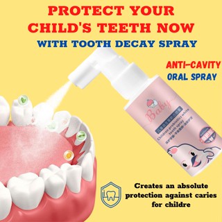 Anti Cavity Oral Spray For Kid Probiotic Oral Cleansing Spray Prevents Tooth Decay