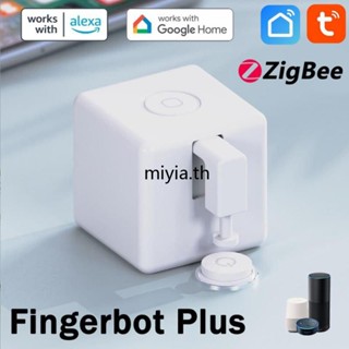 Tuya Zigbee ใหม่ ปุ่มกดหุ่นยนต์อัจฉริยะ ควบคุมด้วยเสียง บลูทูธ อัตโนมัติ สแตนด์บายนาน