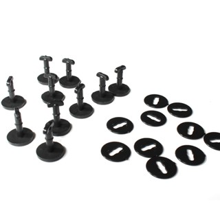 ⚡READYSTOCK⚡Mat Clips Black For BMW E46/318I/325I/X3 Retainer Rivets 10PCS Durable