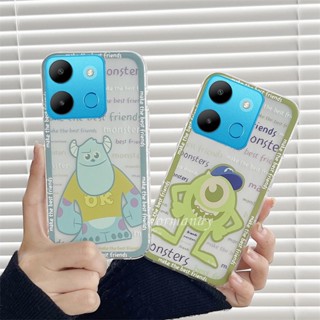 ใหม่ เคสโทรศัพท์ซิลิโคน TPU แบบนิ่ม ลายการ์ตูนตลก กันกระแทก สําหรับ Infinix Note 30 Pro VIP 30i Hot 30 Play NFC Smart 7 HD Plus 4G 5G