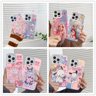 Yb เคสโทรศัพท์มือถือ กันกระแทก ลายการ์ตูนเฮลโลคิตตี้ นางเงือก สําหรับ Iphone 14Promax 13 13promax