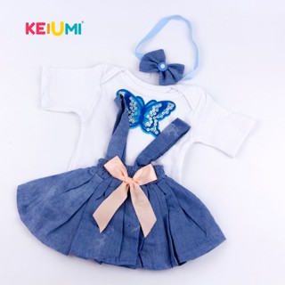 Keiumi Rebirth ชุดกระโปรงตุ๊กตาจําลอง 57 ซม. 3 ชิ้น