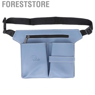 Foreststore Hairdresser Tool Waist Bag  Large Storage Scissor Pouch Holster Simple Classic Style  for Barber