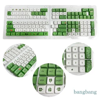 Bang ปุ่มกดคีย์บอร์ด 125 คีย์ XDA PBT แบบหนา สําหรับคีย์บอร์ด 61 87 104 108