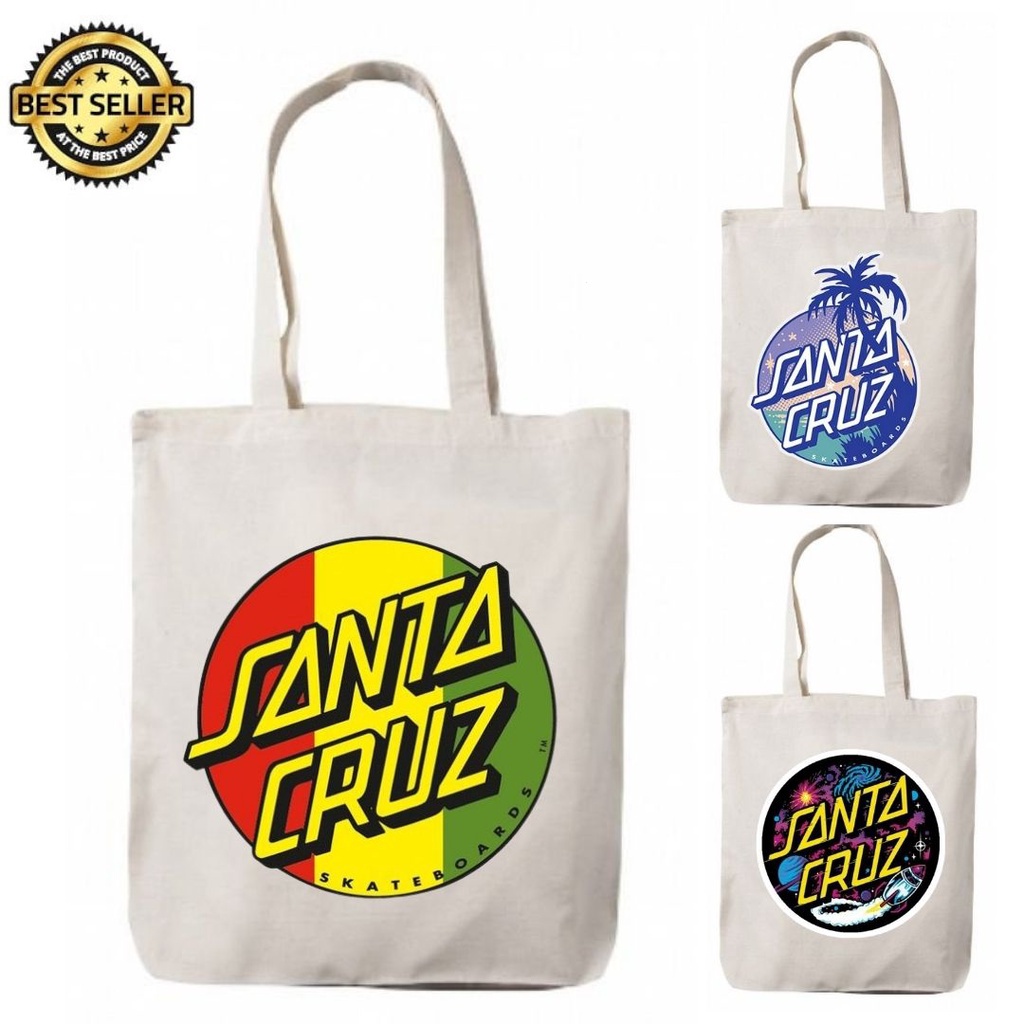 Vans off the wall Santa Cruz Tote Bag Katsa Canvas High Quality Women Bags UFAP