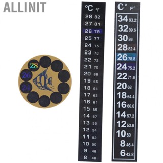 Allinit Fish Tank Strip Temperature Gauge New