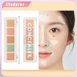 Focallure Multicolor Natural Concealer Palette High Cover Non-cakey Long-last Colour Corrector แต่งหน้าสำหรับใบหน้า HO