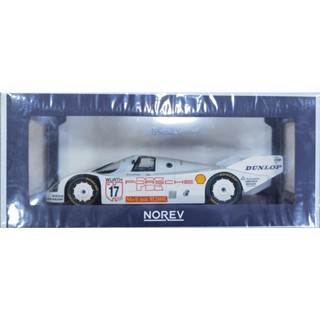 [พร้อมส่ง] Norev โมเดลรถแข่ง โลหะอัลลอย 1: 18 Porsche Porsche 962 C