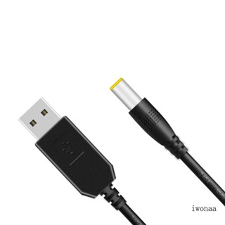 Iwo โมดูลแปลงสายเคเบิล USB 5V เป็น DC 9v 12v 5 5x2 1 มม. DC 5521