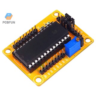 Pcbfun Adc0809 โมดูลบอร์ดแปลงอะนาล็อก เป็นดิจิทัล 8bit 8way 5v