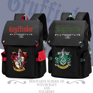 ❥Harry Co-Branded Potter Merchandise กระเป๋าเป้สะพายหลัง กระเป๋านักเรียน กระเป๋าคอมพิวเตอร์